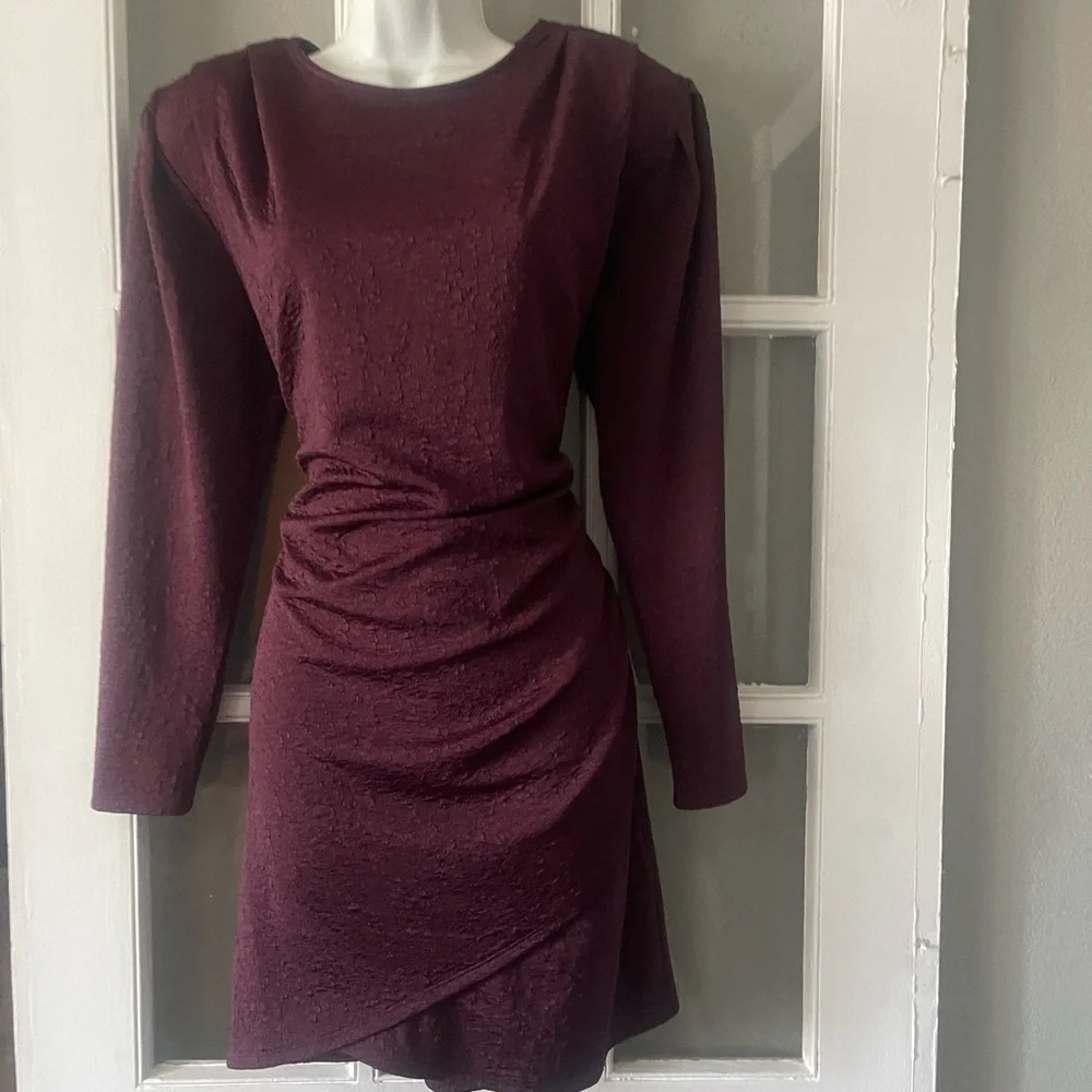 Express Asymmetrical Ruched Bodycon‎ Dress